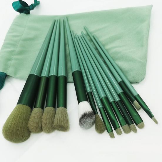 13 шт./набор кистей для макияжа с мягкой щетиной, многофункциональный косметический инструмент, контурная кисть для теней для век, румян, набор кистей для женщин