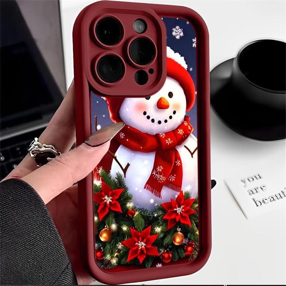 Мягкий чехол Sky Eye Ladder для Xiaomi 14T Redmi 12c 13c 14c Note 11 12 13 Pro 11s 12s Все модели Xiaomi Redmi Чехлы для телефонов NY37 Новый год Счастливого Рождества