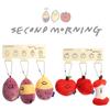 Adorable Second Morning Sweet Potato Apple Plush Keychain Cute Hanging Ornament