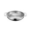 Conjoined Double Handles Cooking Pan Silver/gold Saucepan Snack Plates Soup Basin  Ramen