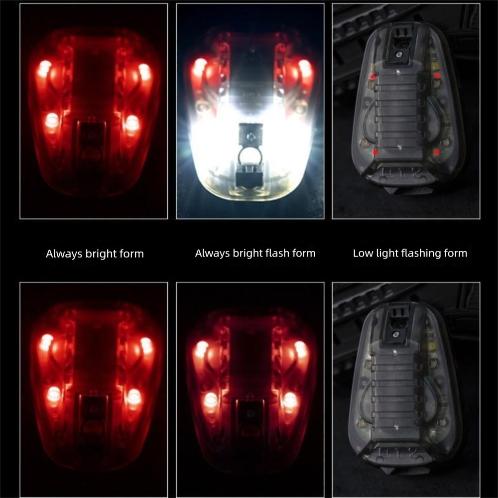 Survival Helmet Flashing Light Multi-Color Helmet IR Lamp Safety Sports Helmet Light Hiking