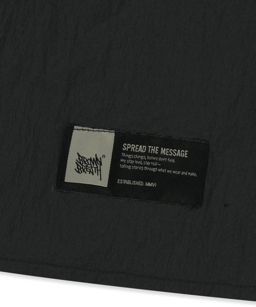 BROWNBREATH Multi Pocket Utility Shirts - Black