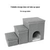 Складной трехслойный ящик для хранения Ступеньки для собак с гнездом для маленьких питомцев