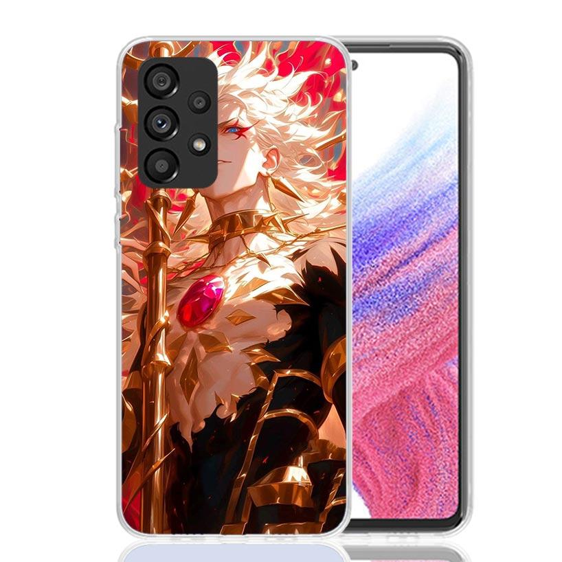Чехол для телефона Gilgamesh из Fate Zero Stay Night для Samsung Galaxy A17 A16 A14 A15 A13 A57 A56 A54 A55 A53 A37 A36 A34 A35 A33 A26 A24