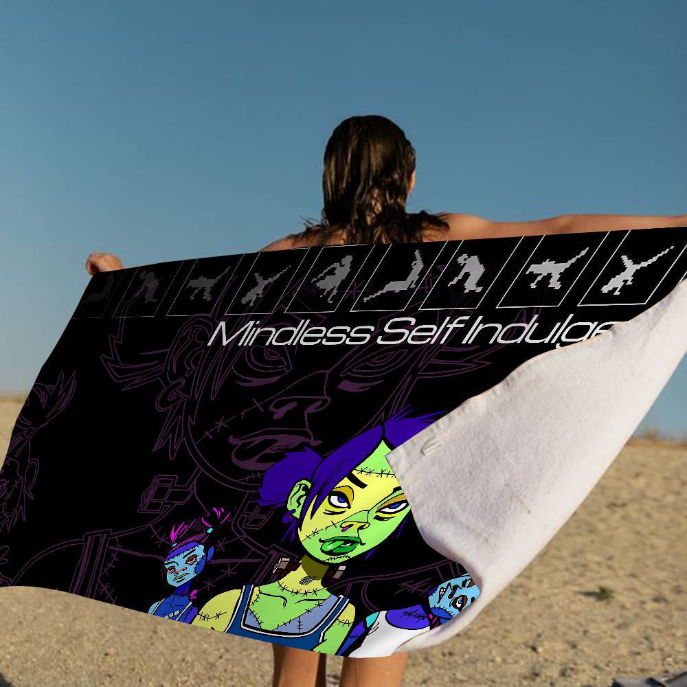 A-Mindless Self Indulgence-S Микрофибра С Принтом Пляжное Полотенце Для Альпинизма Йоги Пляжа Плавания Бега Впитывающее Мягкое Полотенце