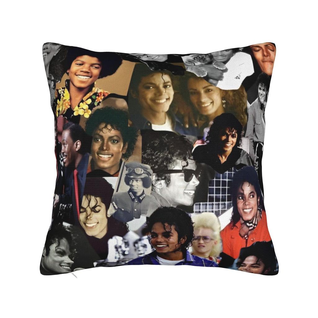 Beat It пианино MJ король поп-музыки Квадратные Наволочки Чехол для Подушки Потрясающая Декоративная Наволочка на Молнии для Дома 18"x18"