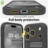Совместим с новым магнитным чехлом для телефона из жидкого силикона iPhone 17 Pro Max, защитный чехол Apple 16 с полным покрытием, ударопрочный