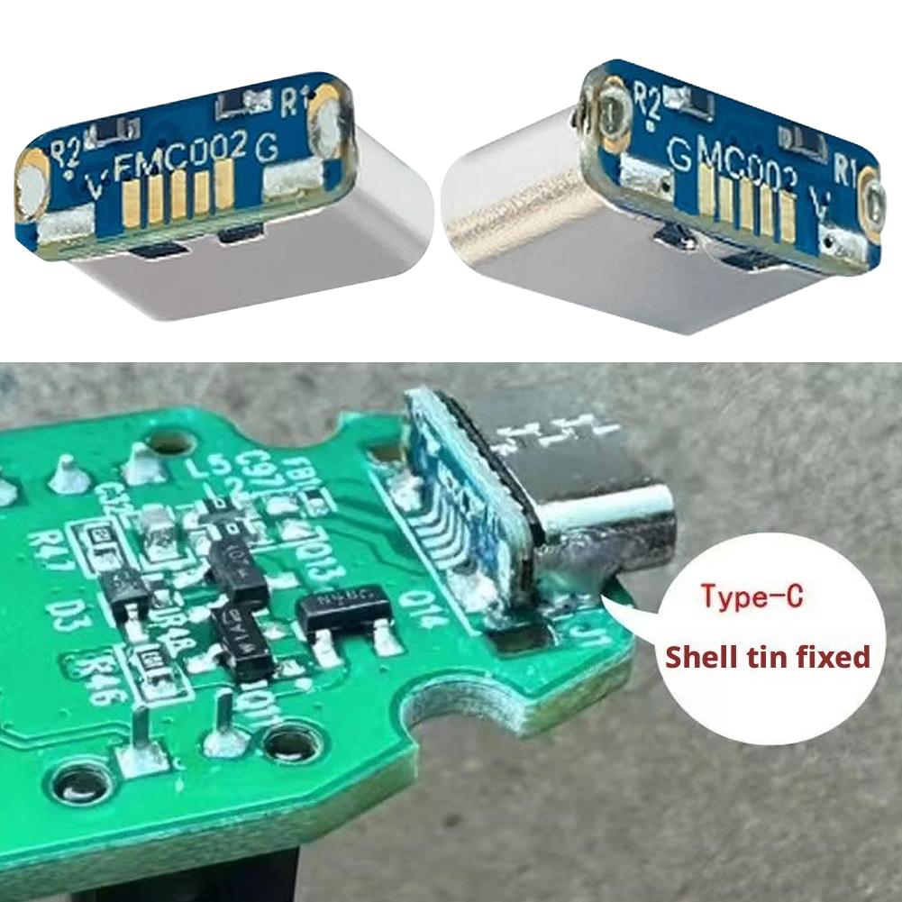 Аксессуары для самостоятельного ремонта и модификации платы-адаптера Micro USB на Type-C, поддержка зарядки, передача данных USB 2.0, 1/5 шт.