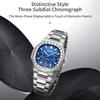 NIBOSI Brand Luxury Men Quartz Watch Waterproof Luminous Chronograph Clock Moon Phase Male Fashion Watches Man Relogio Masculino