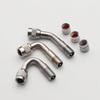 1-5PC 45/90/135 Degree Angle Bent Brass Air Tyre Valve Stem with Extension Adapter for Car Truck Motorcycle Cycling Accessories Valve Stems 1