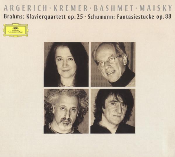 CD МАРТА АРГЕРИХ ГИДОН КРЕМЕР Ю Фортепианный квартет Op. 25 Fantasiest 4637002 Deutsche Grammo Europe Классика Б/У