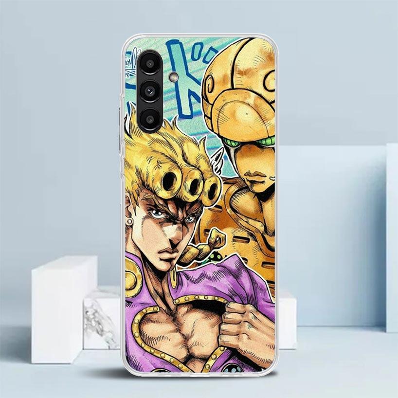 Чехол для телефона JoJo Adventure Giorno Giovanna для Samsung Galaxy A17 A37 A57 A16 A15 A14 A13 A56 A55 A54 A53 A36 A35 A34 A33 A26 A25