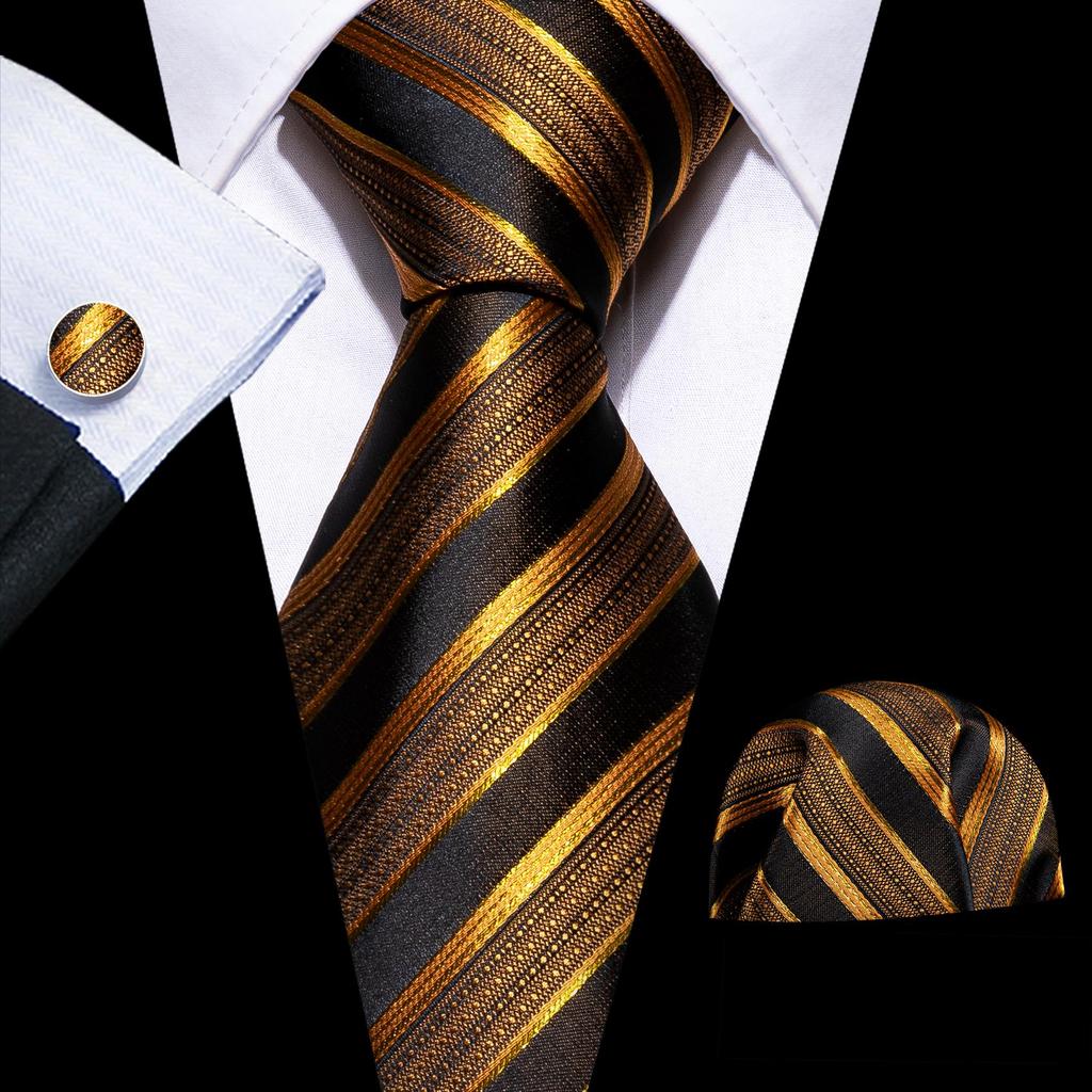 Barry Wang 200 Colours Ties Mens Paisley Striped Geometric Neckties Set Wedding