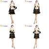 Elegant Women's Golden Nun Cosplay Costume Short Skirt Ideal For Stage Performances And Events