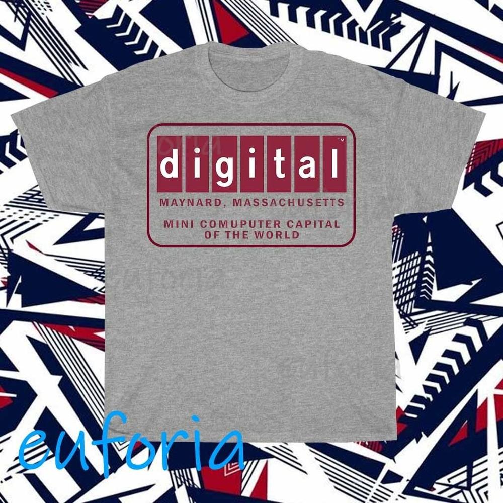 Новая футболка с логотипом Digital Equipment Corporation, смешной размер от S до 5XL