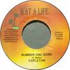 7-дюймовая пластинка CAPLETON - Песня номер один NONE Wat A Life 2003 Ямайка Регги, Ска и Даб Б/У