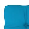 Outdoor Ottoman Pallets Impregnated Pine Wood White