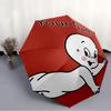 Personalized Name Casper Print Umbrella, UV Shielding. It Has Eight Sturdy Ribs for Outdoor Use And Perfect As a Holiday Gift