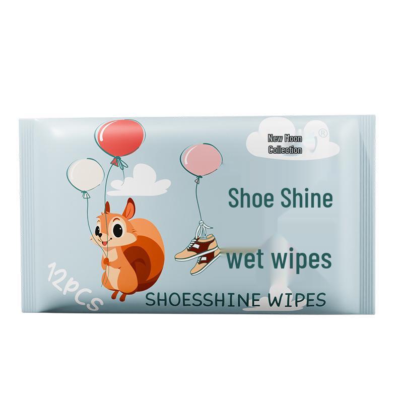 Disposable Shoe Cleaning Wipes with Gentle Formula for Quick Stain Removal - No Wash Needed