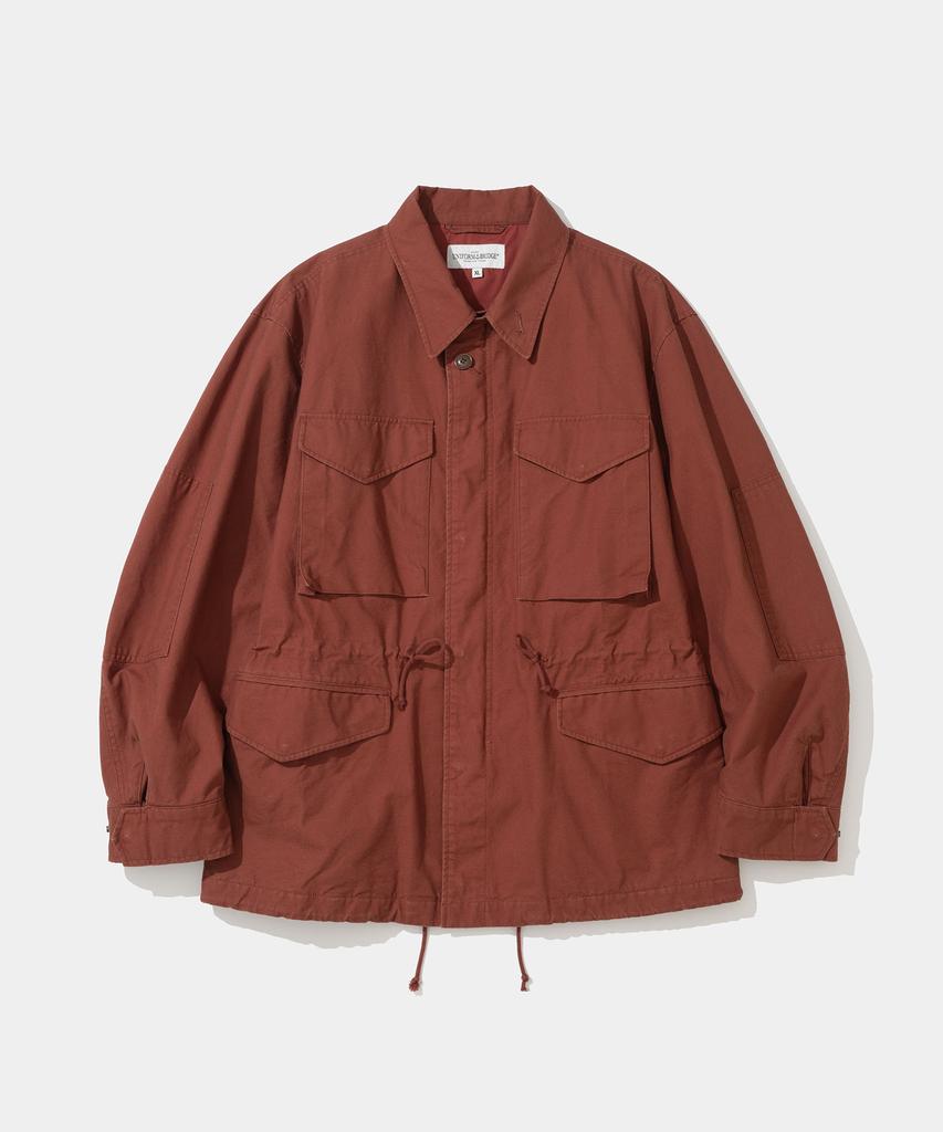 UNIFORM BRIDGE M-51 Field Jacket Brick Red