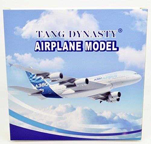 Династия Тан 1/400 16см Air France Airbus A380 Металлическая модель самолета Игрушка