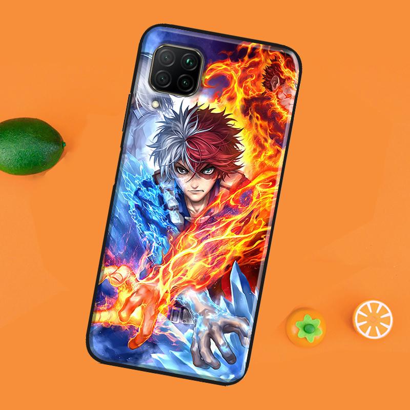 Чехол для телефона аниме Shoto Todoroki для Huawei P40 Lite P20 P30 Pro Nova 5T P Smart Z 2019 2021 Honor 50 10i 8X 9X