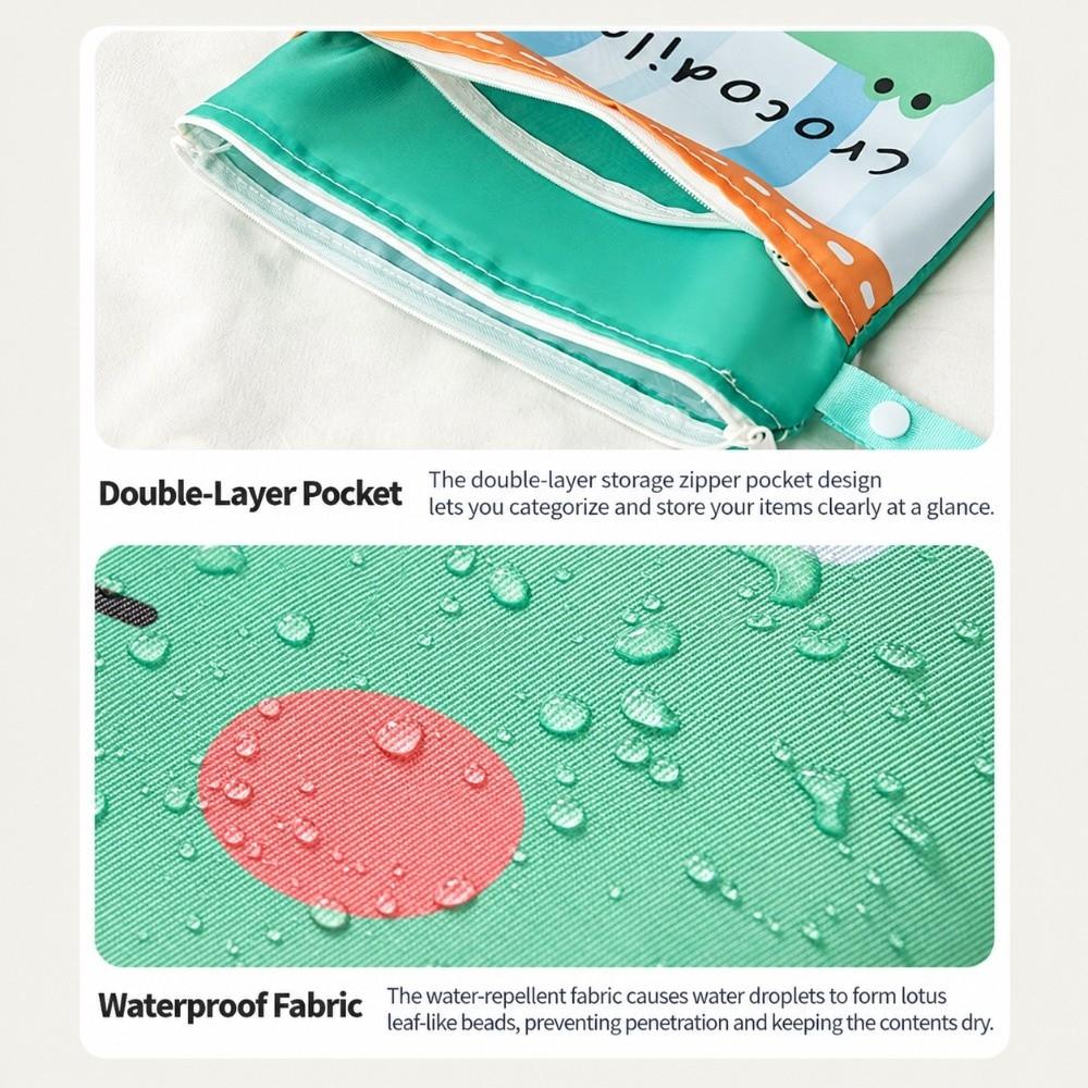 1Pc Waterproof Baby Diaper Storage Bag Stroller Hanging Bag Infant Clothes And Diapers