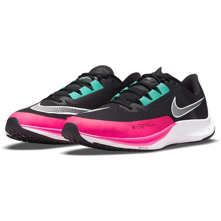 Nike Zoom Rival Fly 3 Динамичная бирюзовая ткань Амортизация Нескользящие Дышащие Легкие Низкие Кроссовки для марафонского бега Мужские кроссовки CT2405-002