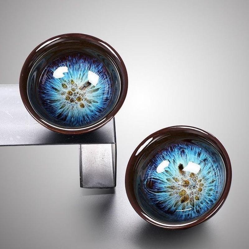 Jianzhan Kiln Change Hat Cup Kung Fu Teacup Tea Set Ceramic Master Cup Tea Bowl Large Tea Cup Drinking Tea Cup
