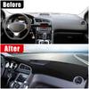 Для Peugeot 3008 GT 2008 2009 2010 2011 2012 2013 2014 2015 3008GT Автомобильный Коврик на Панель Приборов Солнцезащитный Коврик Нескользящий Коврик Аксессуары