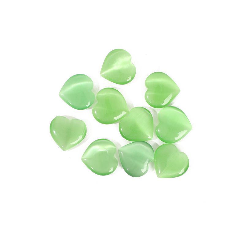 Natural Rose Quartz Heart-Shaped Crystal Gemstone - 2cm Polished Palm Stone