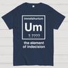 Element Of Indecision Unisex 100% Cotton Summer Casual Cool Loose T-Shirt