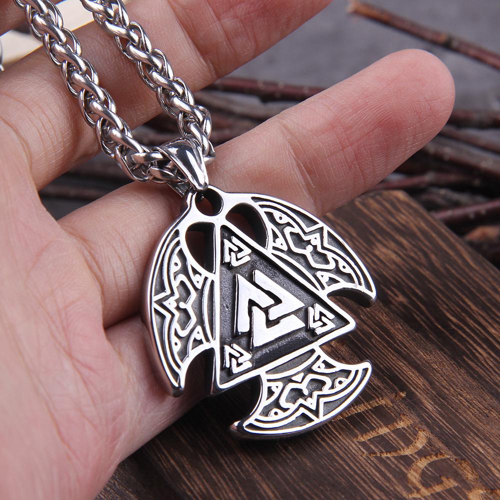 Vikings stainless steel jewelry viking pendant necklace for men arrival new high quality charm jewelry