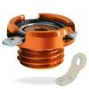 For KAWASAKI ER6N Ninja 400 Z650 Z800 Z900 Z1000 SX Motorcycle New Aluminum Accessories Reservoir Cup Engine Oil Filter Cover
