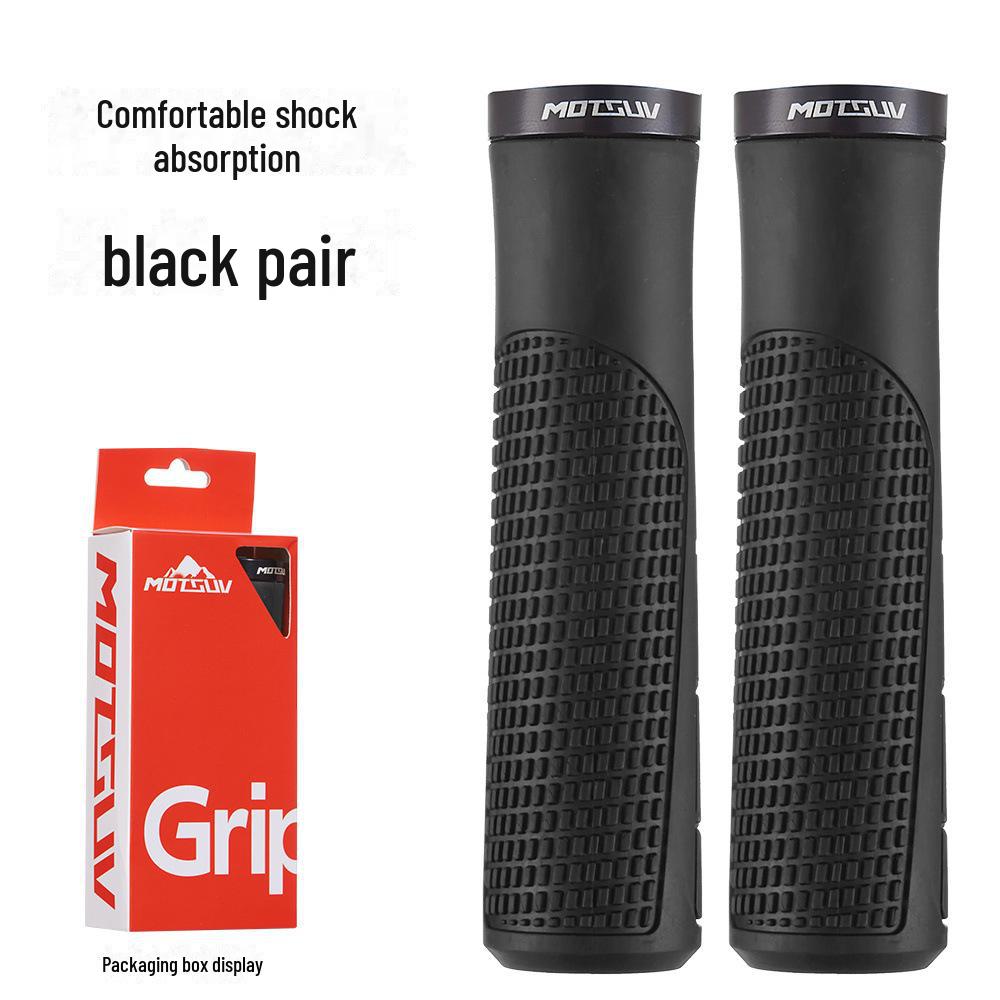 Универсальные нескользящие резиновые ручки для руля велосипеда: Легкий и совместимый с горными, фиксированными и складными велосипедами