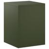 Plant Stand Olive Green 30 X 30 X 40 Cm Weather Resistant Steel