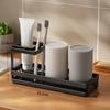 Multifunctional Toothbrush Holder Rust-Resistant Toothpaste Holder New Bathroom Organizer  Bathroom