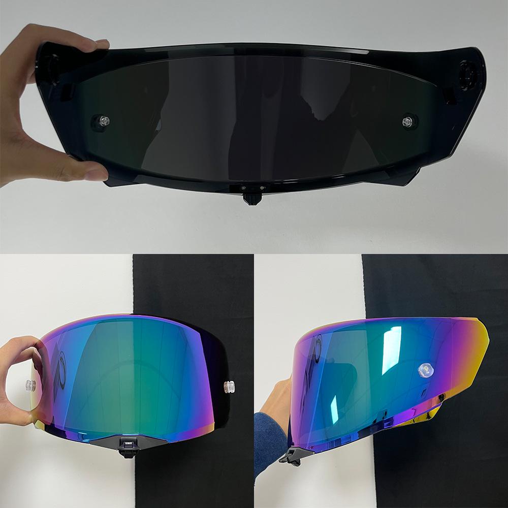 TT REVO High-Def Electroplated Lens for Day/Night Use with UV Protection – Fits TT REVO Motorcycle Helmet.