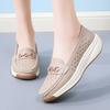 2024 Повседневная женская обувь Туфли на плоской подошве Прогулочные спортивные новые летние туфли Легкие модные женские мокасины на мягкой подошве