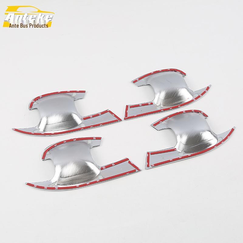 18 CHR Front Door Bowl Sequins Protective Film - Scratch-Resistant Decorative Frame Stickers