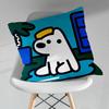 Cute MMatsui Art Pillowcase for Sofa Room Office Decor Printing  Merchandise AllMatch Cushion Cover