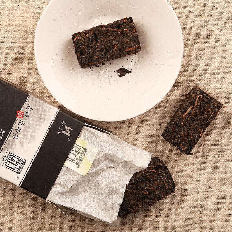 Чай Hu Nan Baishaxi растворимый черный чай в ассортименте Brick Anhua Dark Tea Fu Cha 240г