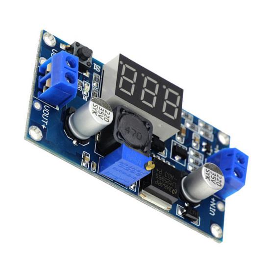 LM2596 DC-DC Цифровой Дисплей Регулируемый Понижающий Модуль Преобразователя Питания Часть