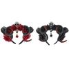 Demon Horn Sheep Horn Headband Goth Devil Horns Headband Day Of the Dead Headband Antelope Headband Skull