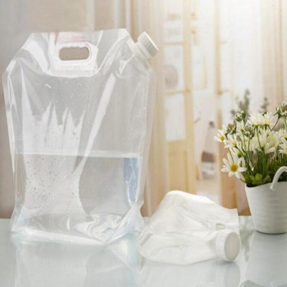 15-литровый складной бутыль для воды, переносная дорожная бутылка с ручкой, сумка для питьевой воды для езды на велосипеде, пеших прогулок, путешествий