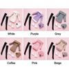 1 Set 1/6 Doll Fashion Casual Clothes Shoes Hats Winter Wear Sweaters Pants Handmade Girl Doll Wearing