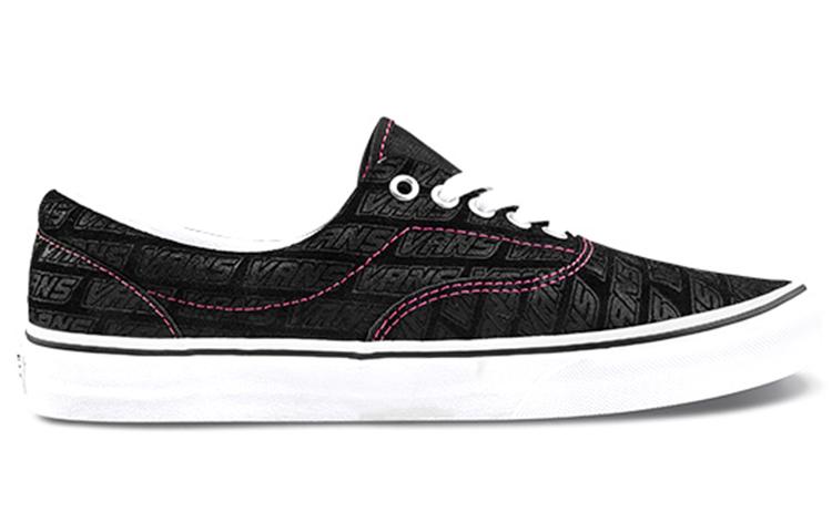 Vans Кеды Era Низкие Повседневные Для Скейтбординга Унисекс Черные С Алфавитом VN0A4U39X00