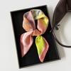 New printed silk scarf 71 series neck small square scarf simulation silk square scarf high-end shawl versatile headscarf scarf wholesale