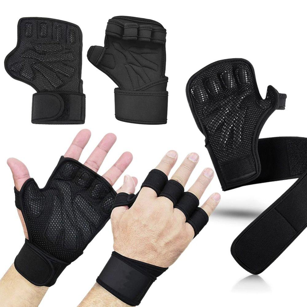 1 пара напальчников, защита ладони, перчатки, нескользящие, для тяжелой атлетики, защита рук, накладки, женские