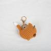 Multi-color Crochet Kitten Keyrings Cartoon Knitted Cat Keychain Cat Crochet Keychain  Gift